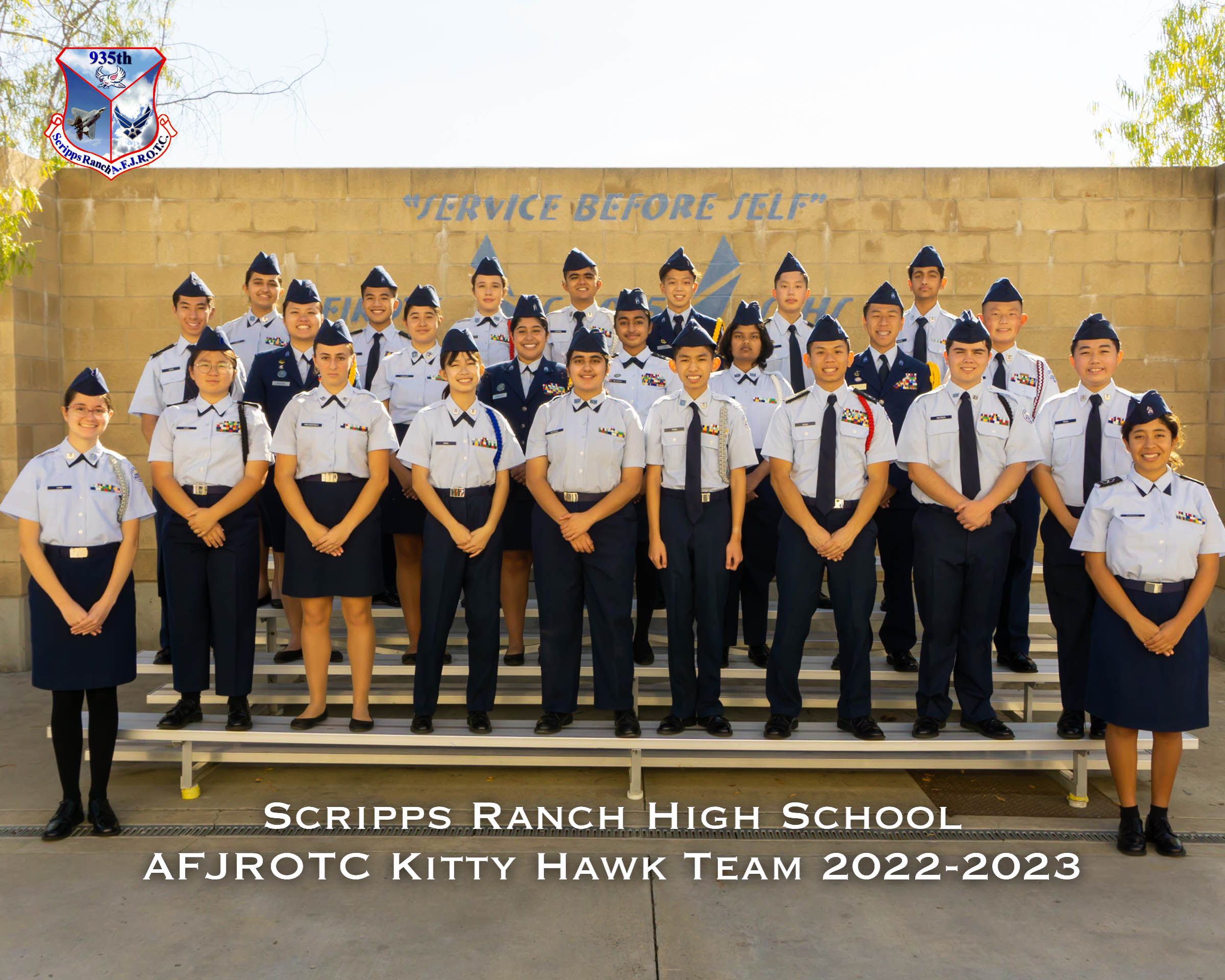 CA935th Scripps Ranch HS AFJROTC Kitty Hawk Air Society
